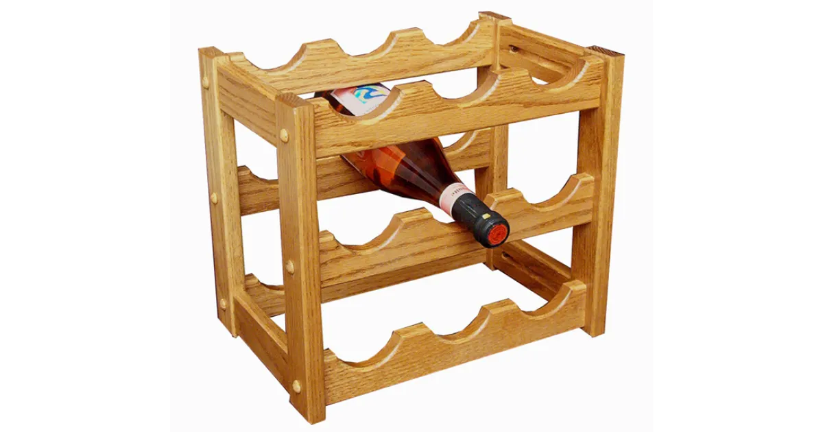 Handmade Wine Rack Free Standing Wine Rack